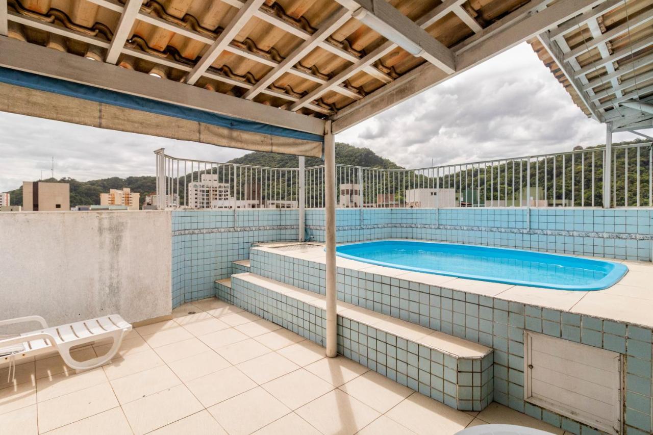 Ferienwohnung Cobertura Duplex C/Piscina Privativa,Praia Enseada Guarujá Exterior foto